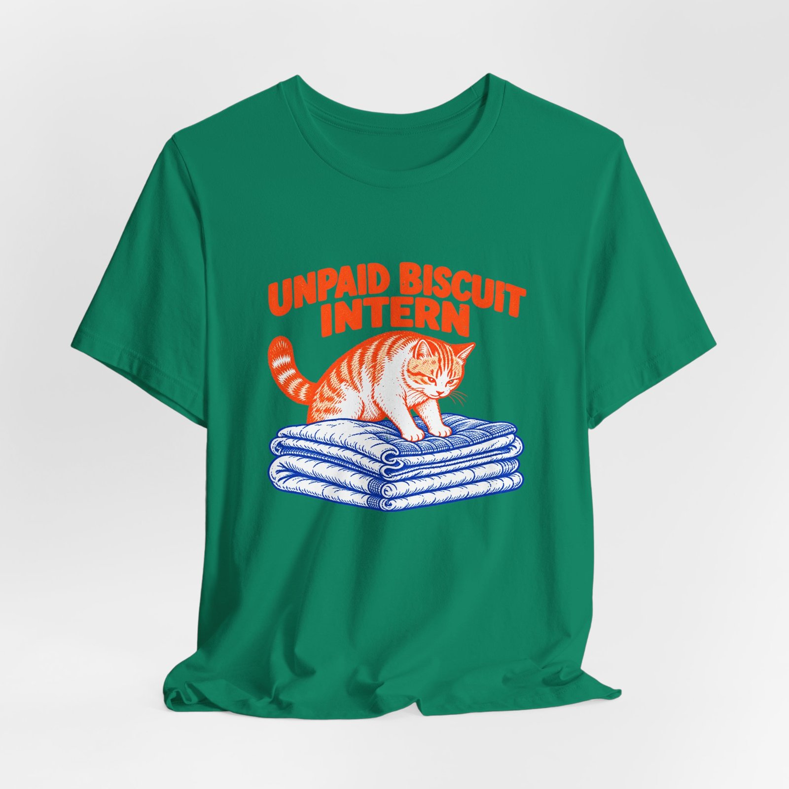 Unpaid Biscuit Intern Cat Humor - Image 16