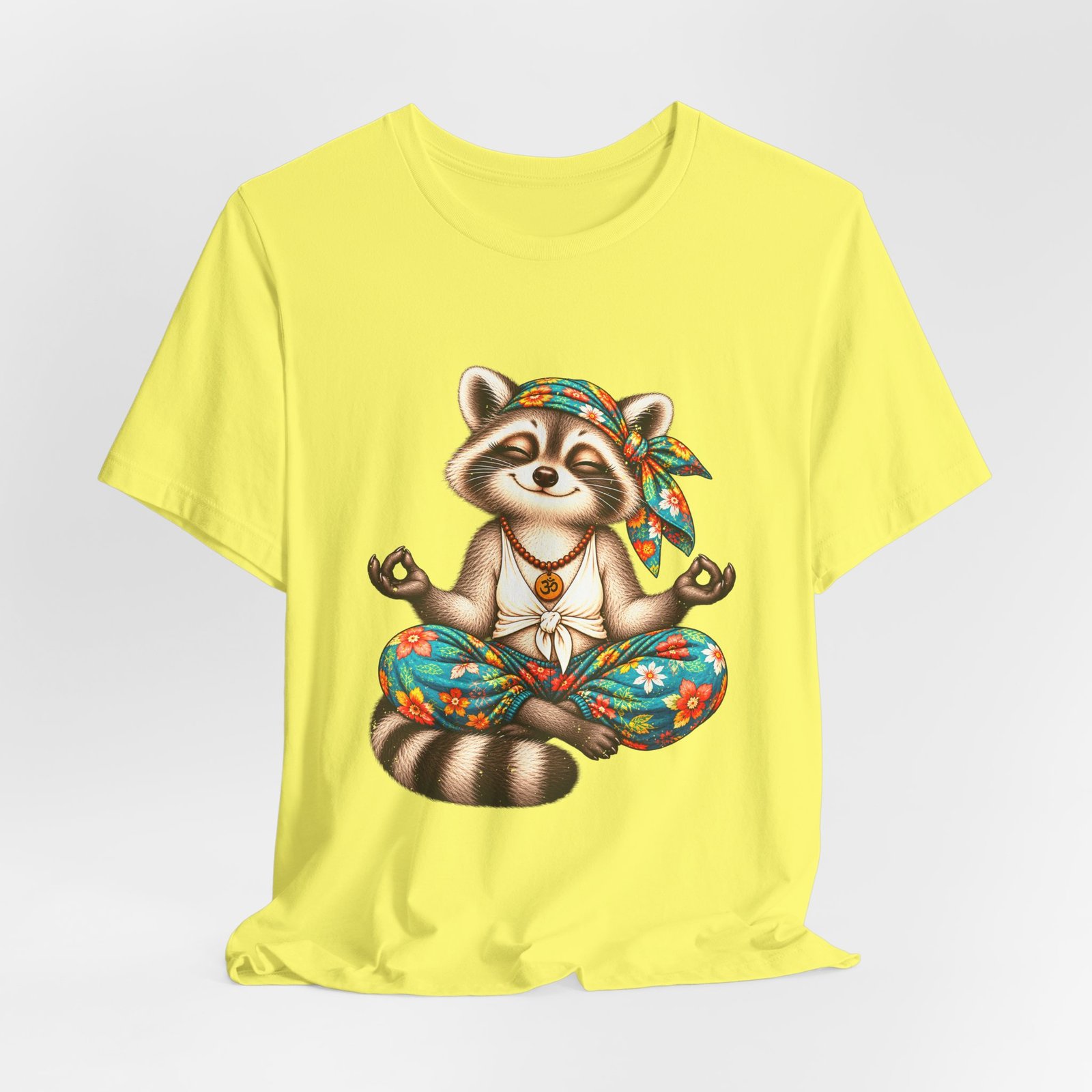 Meditating Raccoon Yoga Illustration - Image 20