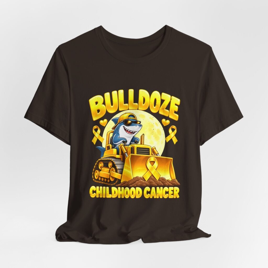 Bulldoze Childhood Cancer Shark Awareness