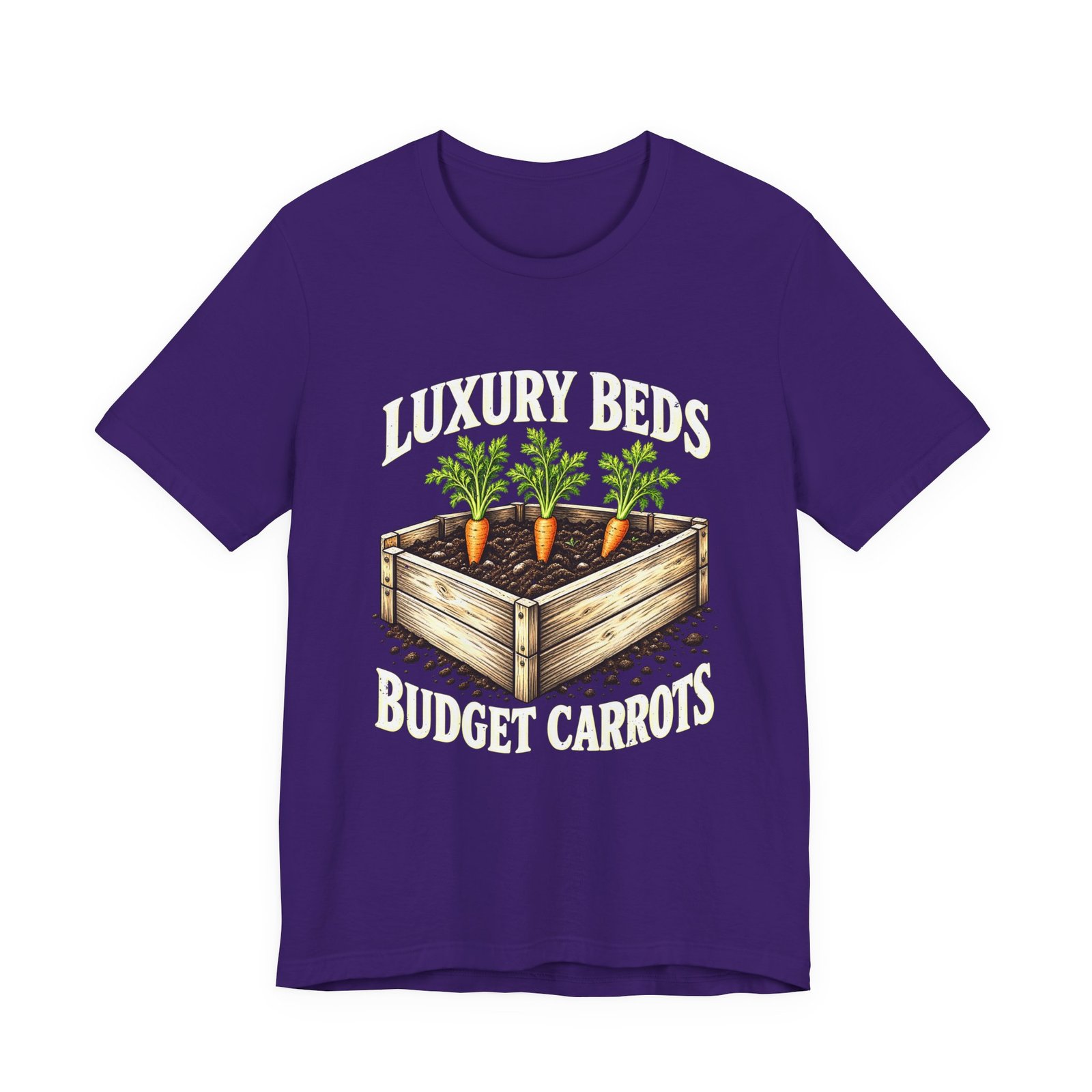 Luxury Beds Budget Carrots Gardening Humor - Image 25
