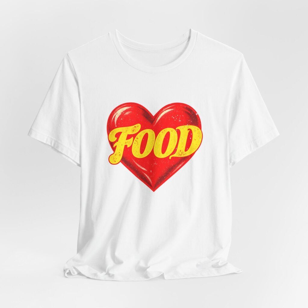 FOOD Heart Design for Food Lovers