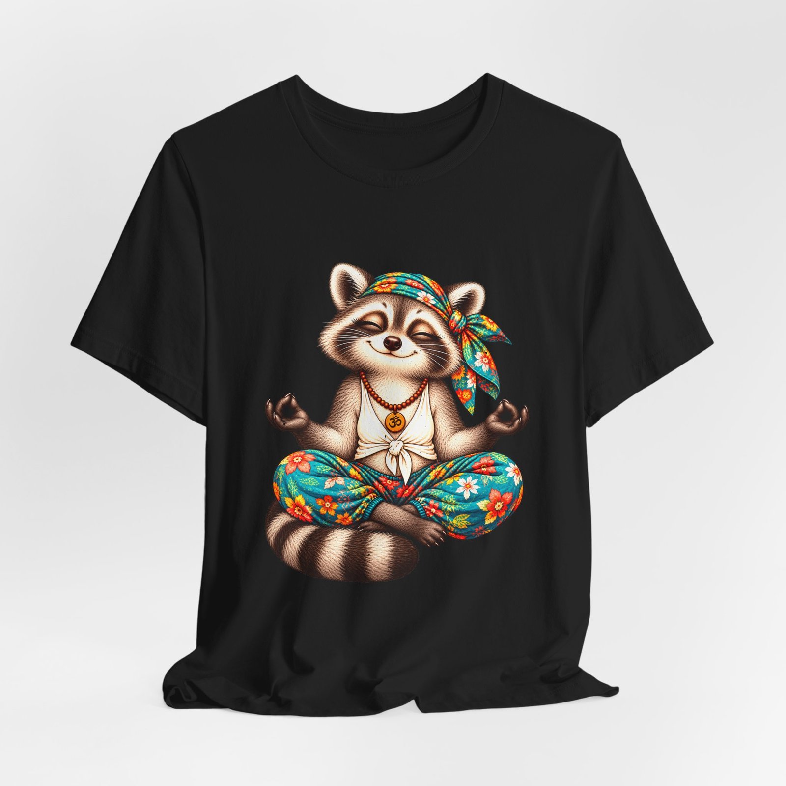 Meditating Raccoon Yoga Illustration - Image 16