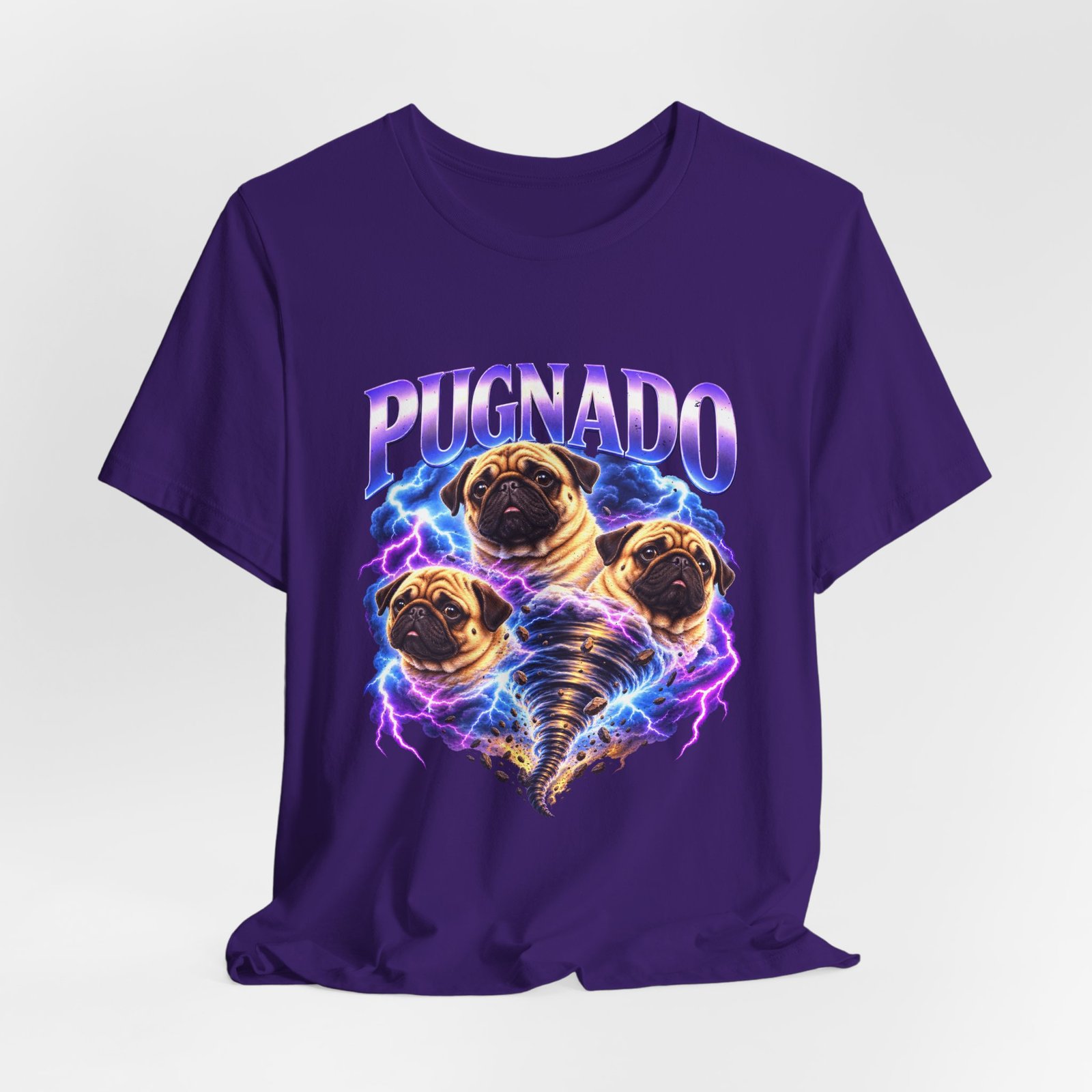 Pugnado Pug Tornado Pun Design - Image 28