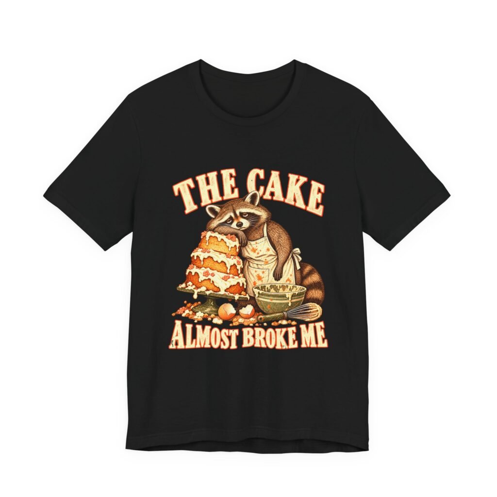 Raccoon Baker Cake Decorating Humor