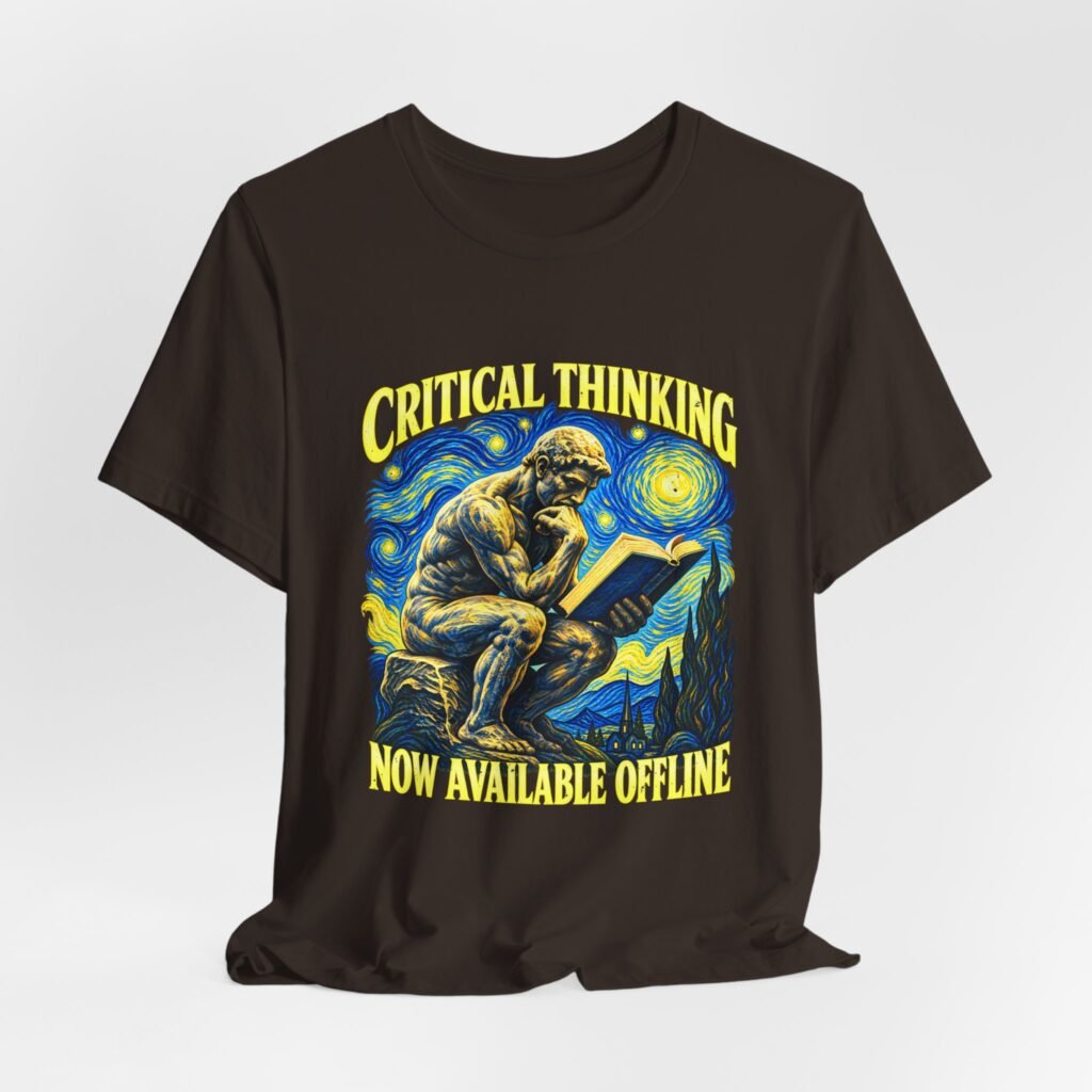 Analog Revival Critical Thinking Offline Reading Humor