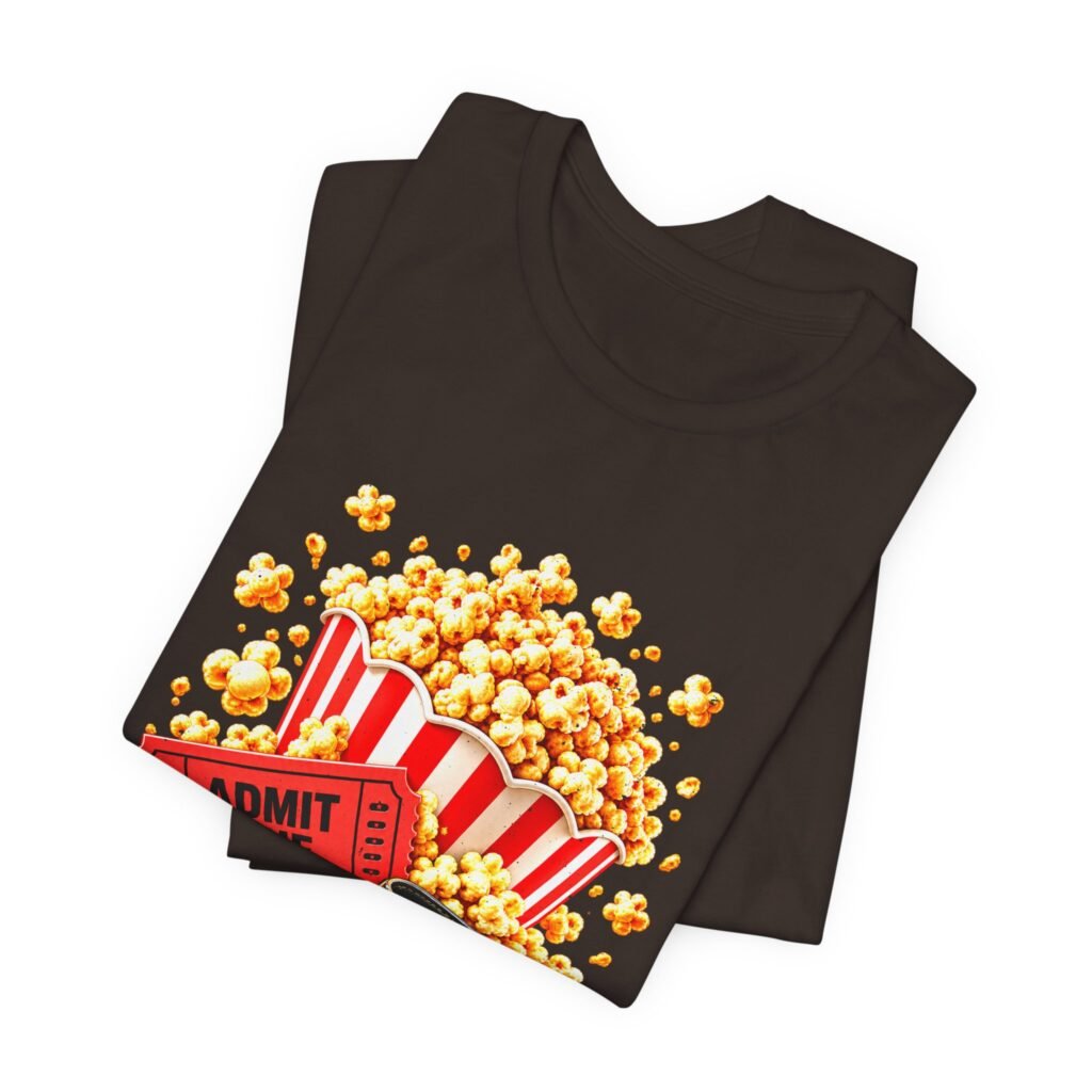 Afford None Popcorn and Movie Ticket Humor