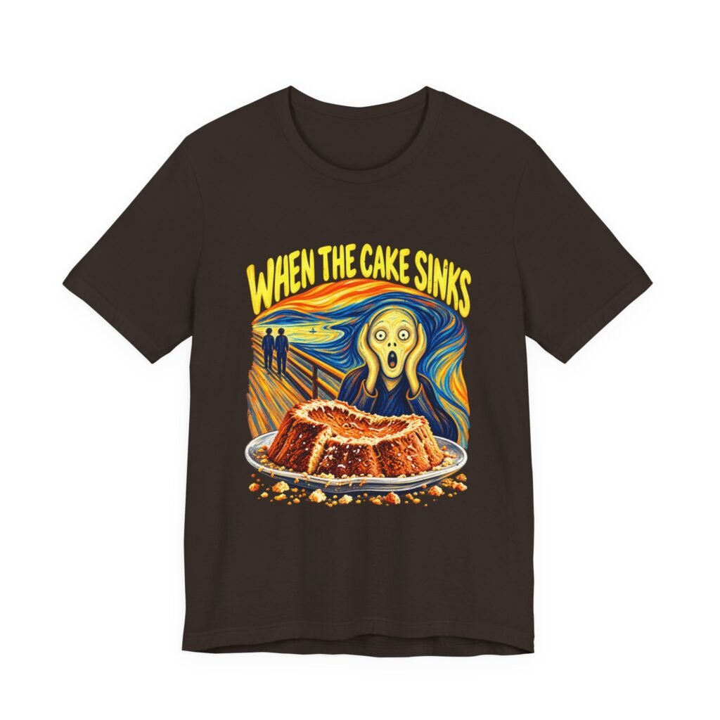 When the Cake Sinks — Baking Mishap Humor