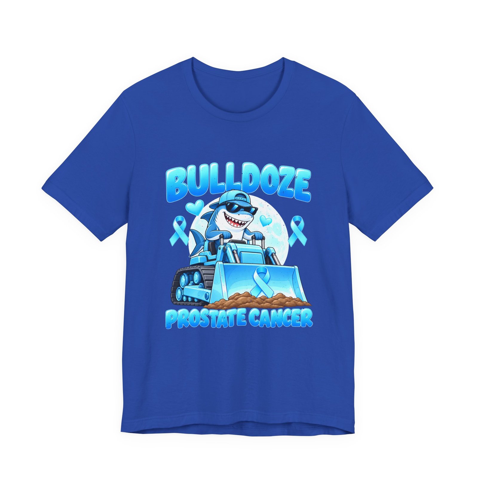 Bulldoze Prostate Cancer Shark Awareness Design - Image 17